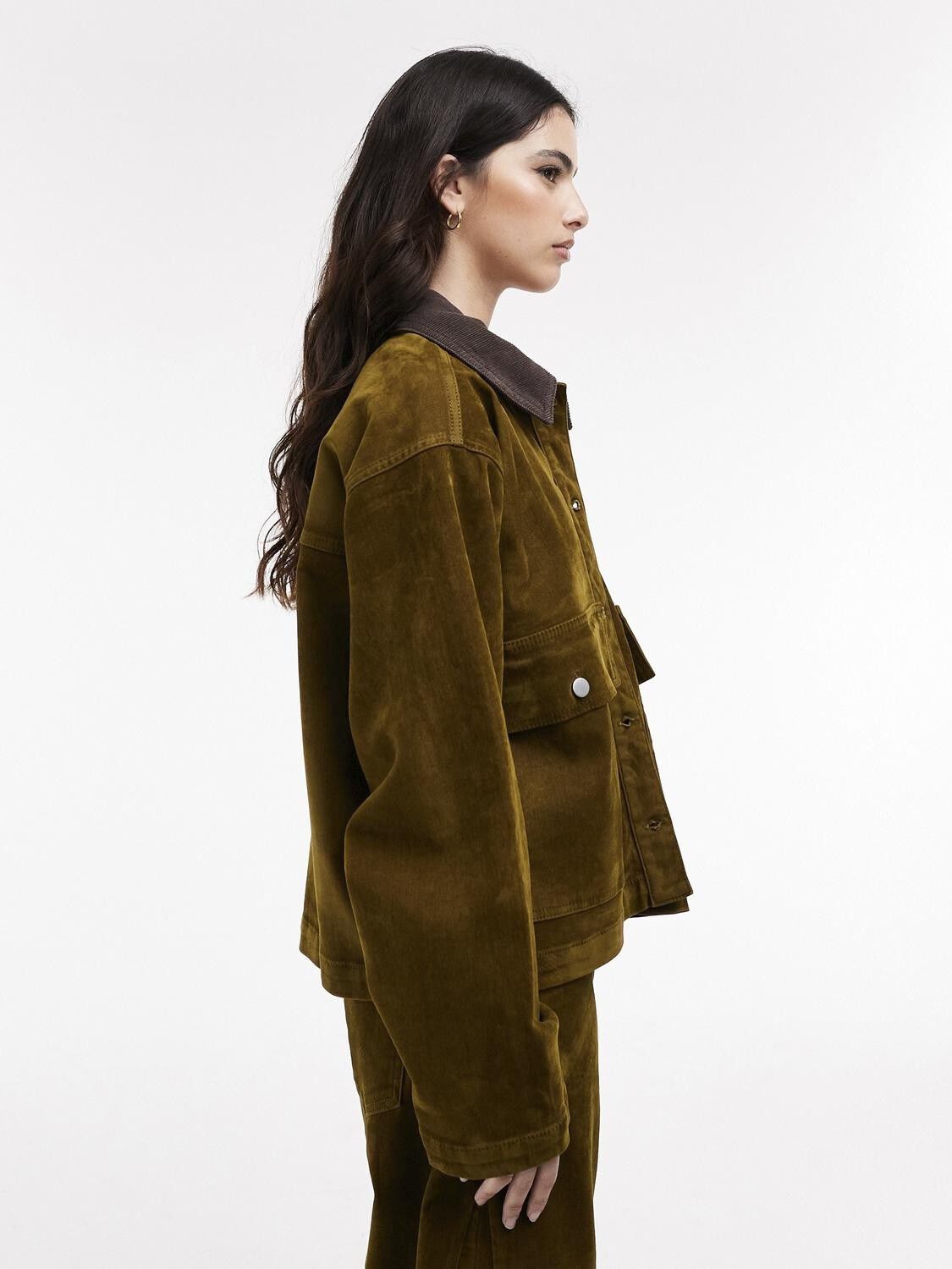 TSJULIANE COLLAR JACKET - COTTON