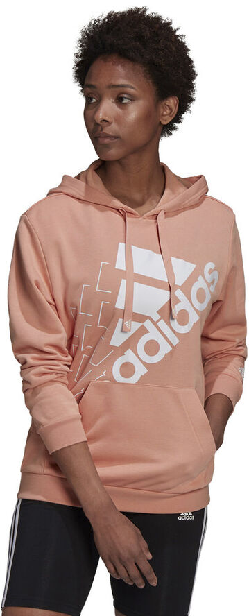 Brand Love Slanted Logo Relaxed hættetrøje