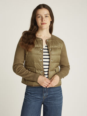 UL DOWN KNIT MIX JKT