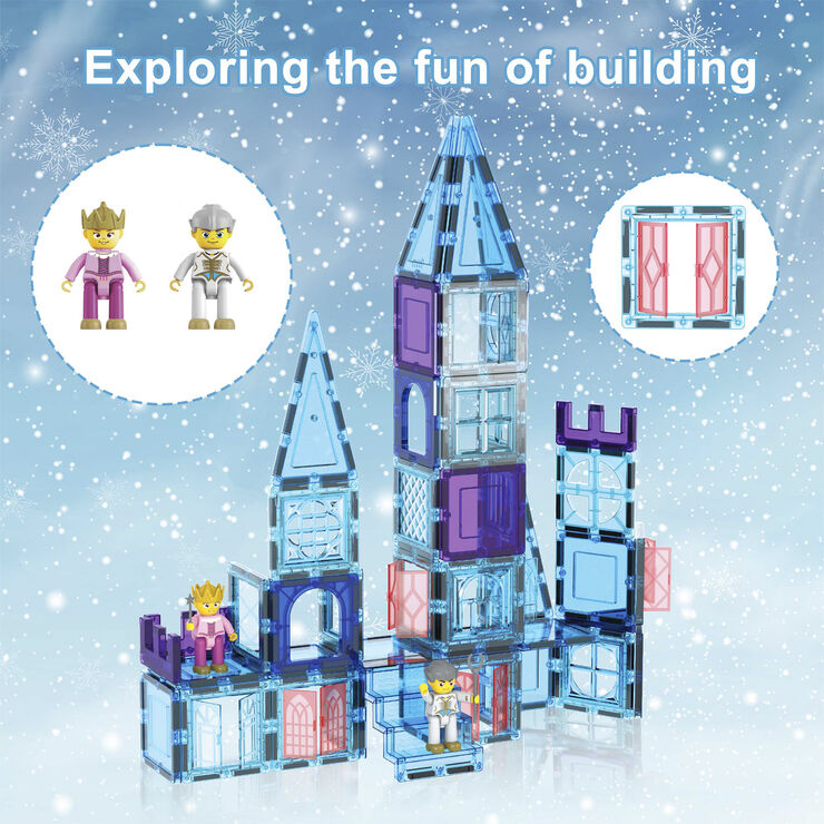 Picasso Tiles 72 pc Ice W