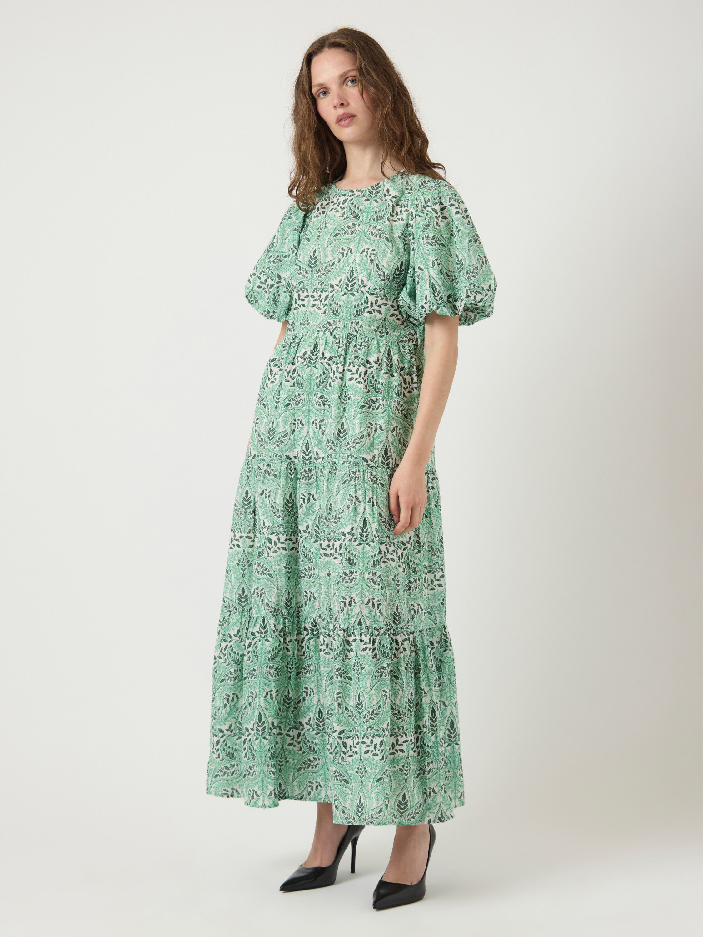 YASBOTANICO SS ANKLE DRESS S.