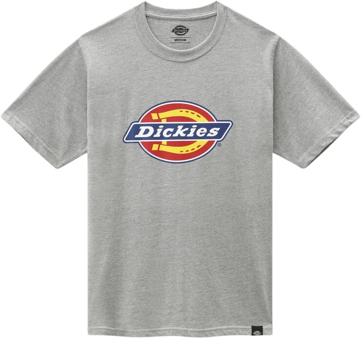 ICON LOGO TEE GREY MELANGE