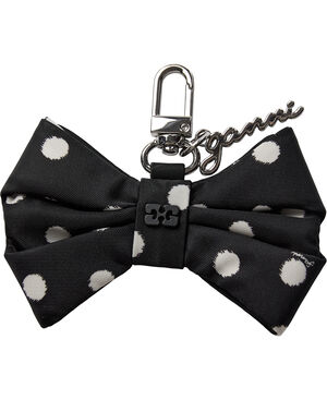 Bow Charm Printed Nylon