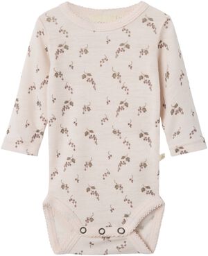 NBFNOEL NIA WOOL LS SLIM BODY LIL N