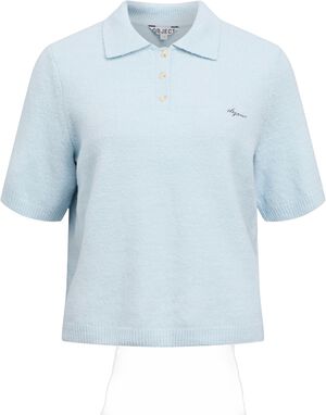 OBJDEBBIE S/S RE KNIT POLO 143
