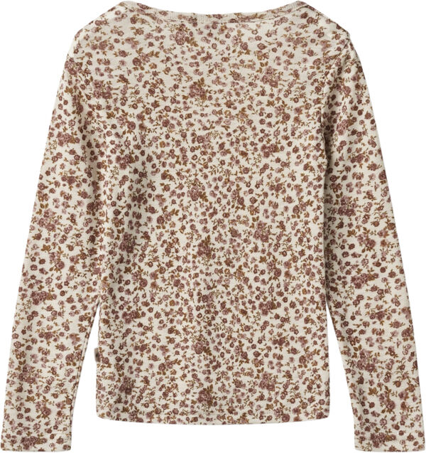 Langærmet Uld T-shirt