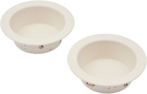 Peony Printed Suction Bowl 2-Pack P