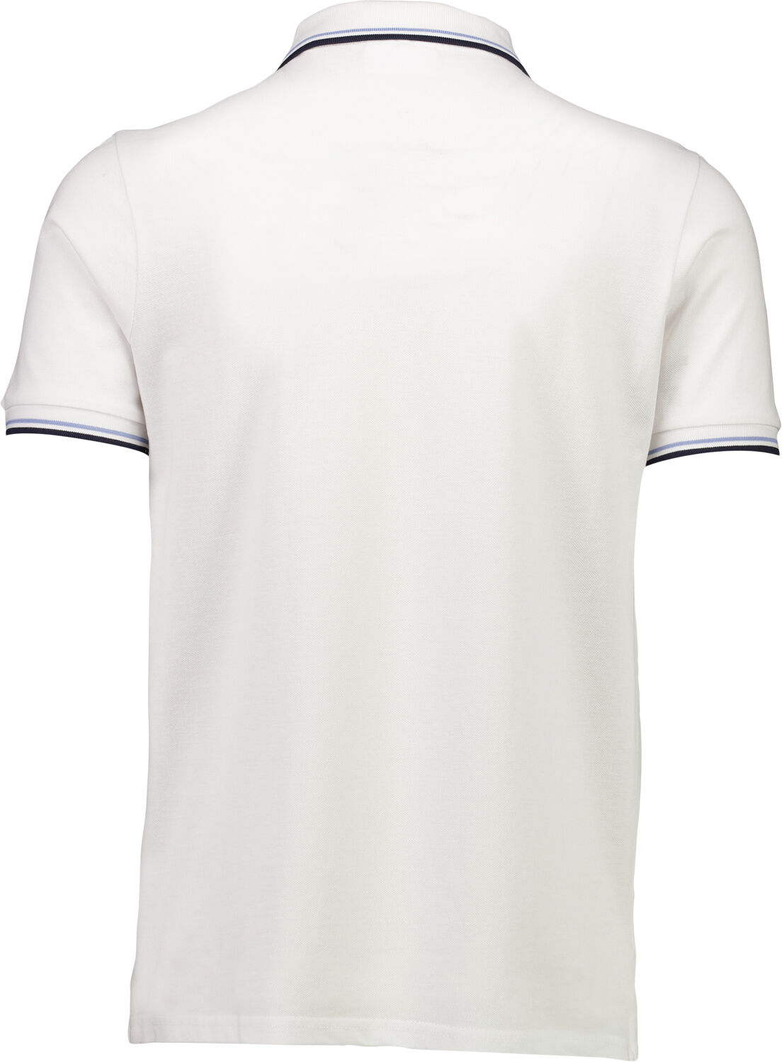 Polo shirt w. contrast piping