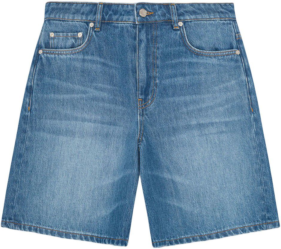 Soft Rigid Denim Shorts
