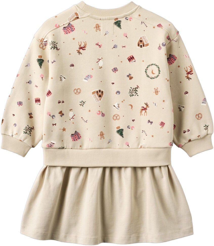 Lang&aelig;rmet Sweat Kjole Maggie