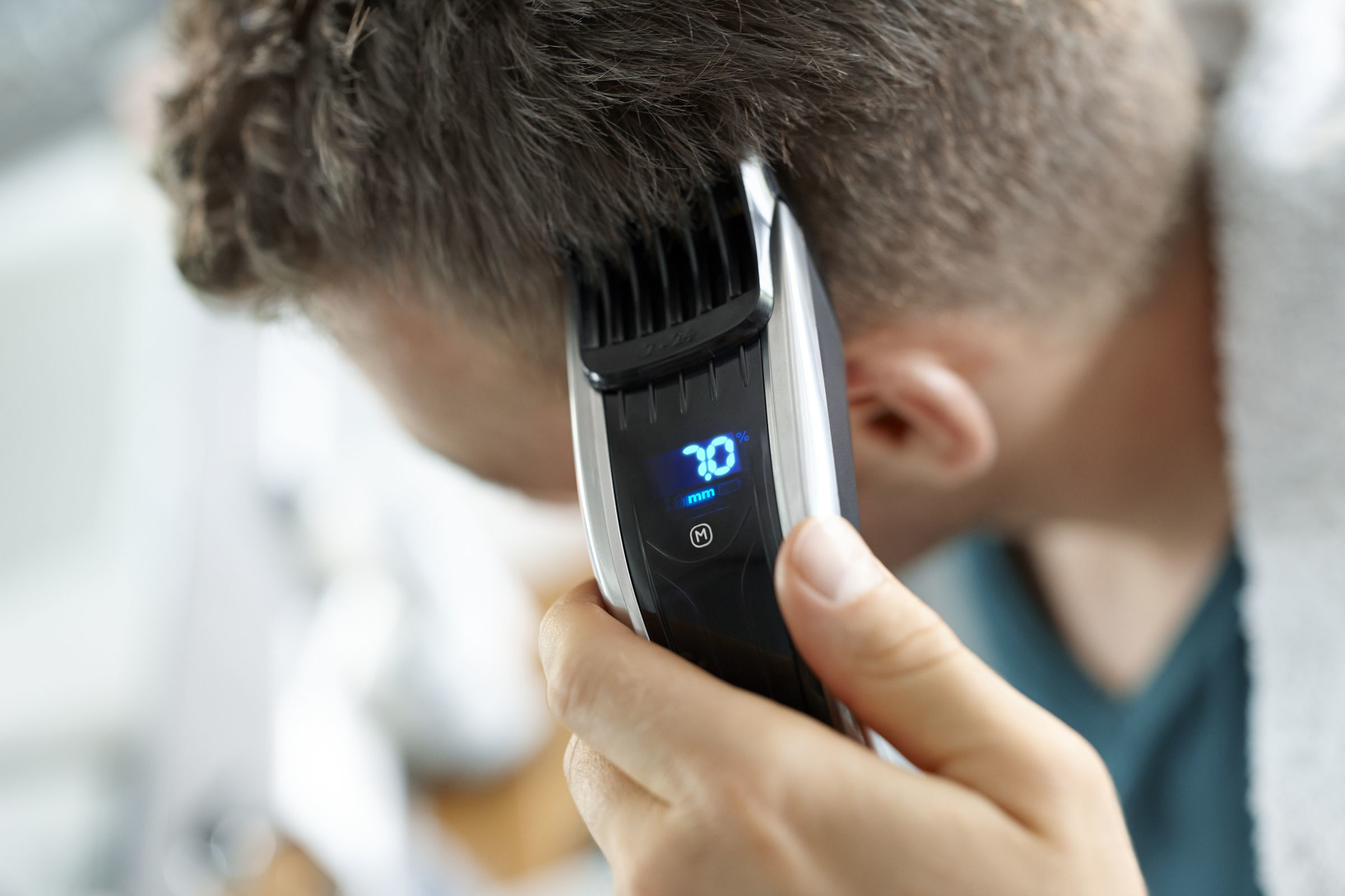 H&aring;rklipper med finger touch