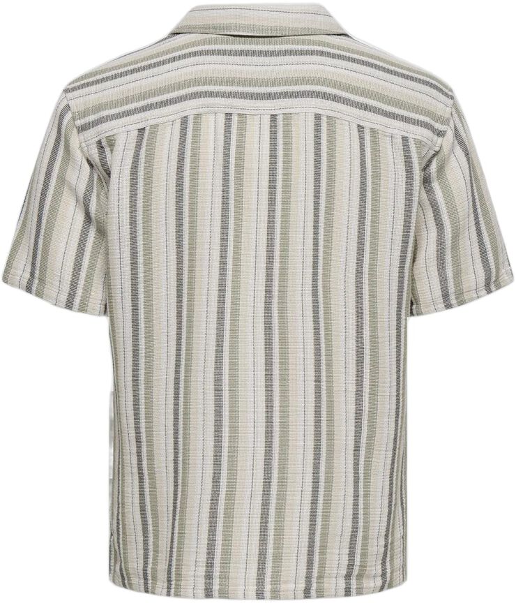 ONSTREV LIFE REG STRIPE SS SHIRT NO