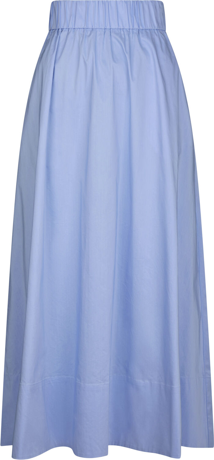 Yara Long Poplin Skirt
