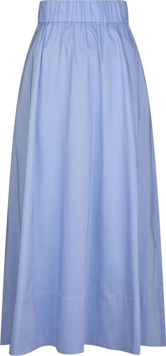 Yara Long Poplin Skirt