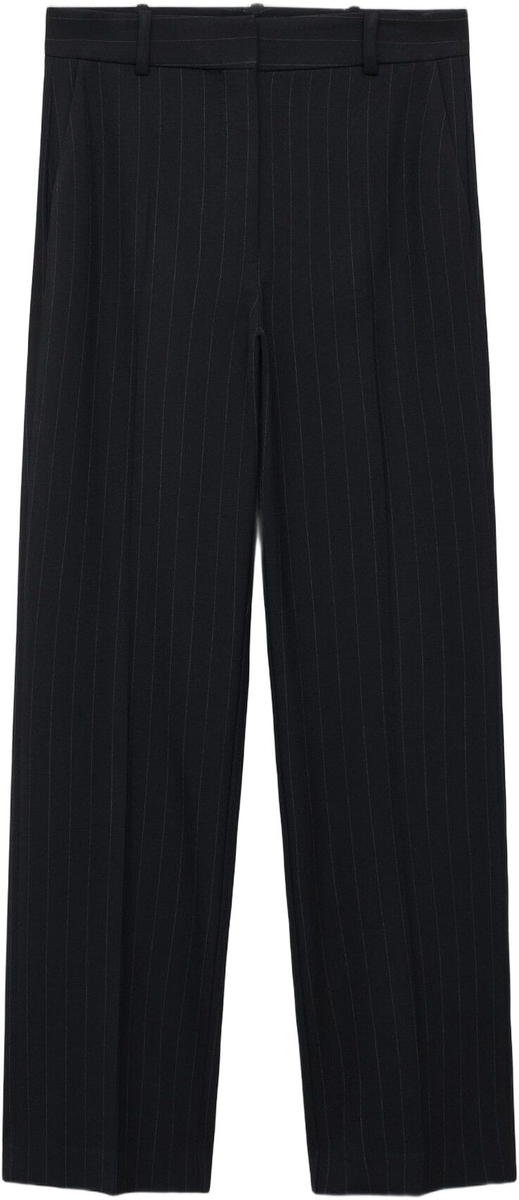 Straight-fit suit trousers