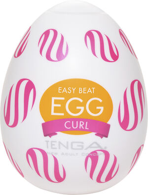 Tenga Egg Curl Onanihjælpemidler