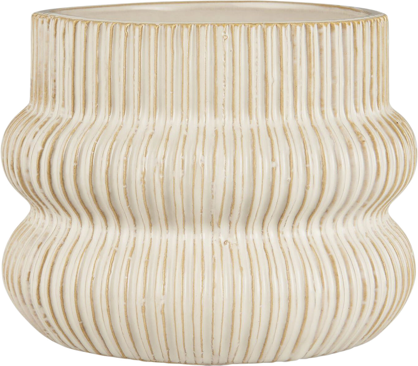 Skjuler m/riller Distressed white