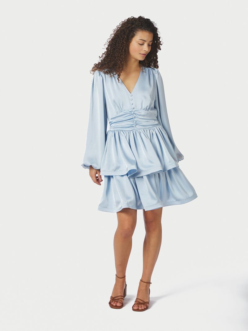 Rivana Heavy Sateen Dress