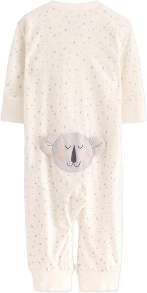 Pyjamas i mjuk bomull med långa ä