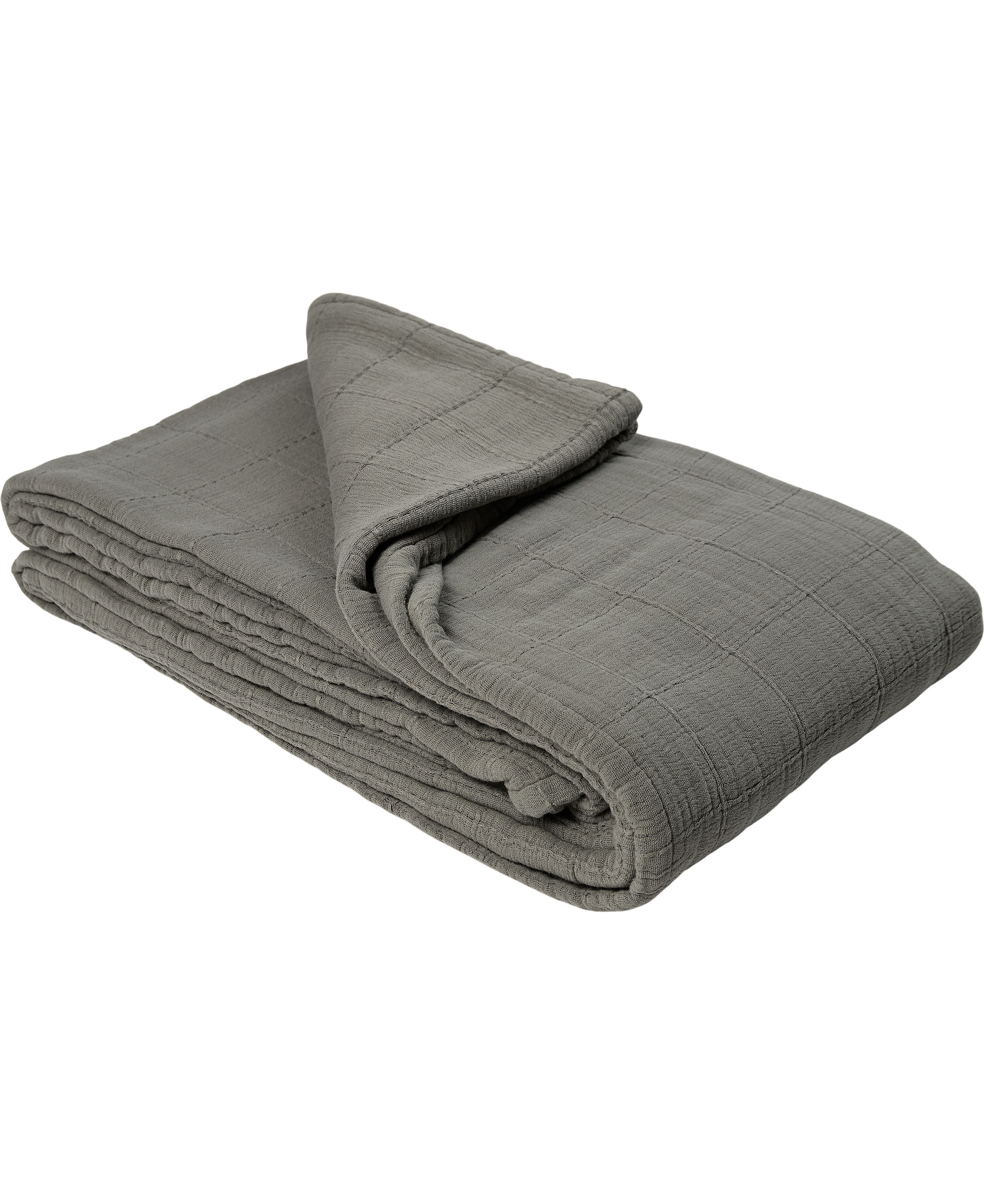 Cozy bedspread stonewashed