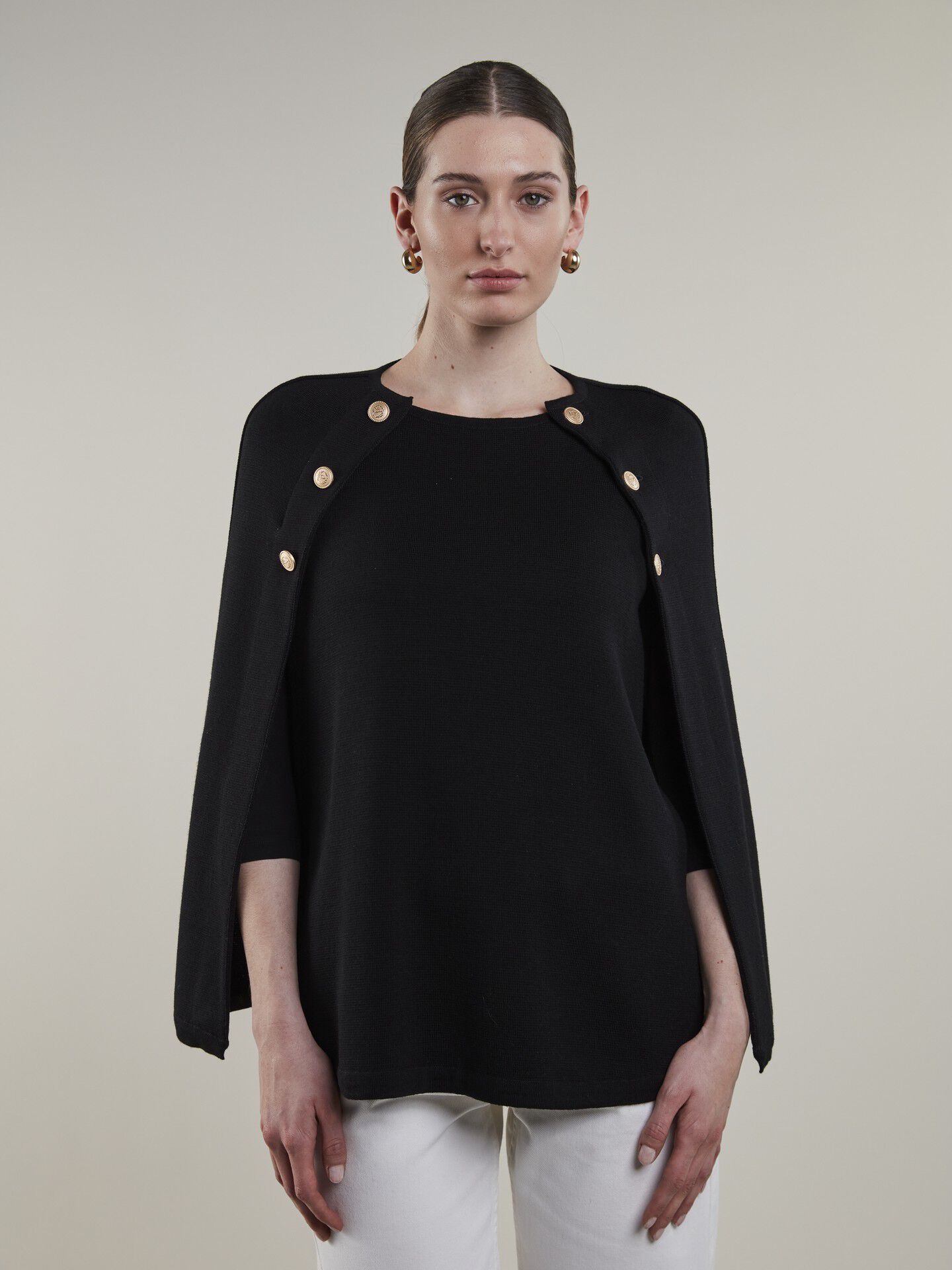 Mary Poncho, Knitted