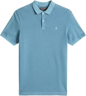 Polo, short sleeve, button placket,