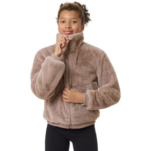 Furry Bomber Fleece Jakke