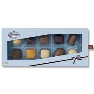 10 stk fyldt chokolade i &aelig;ske