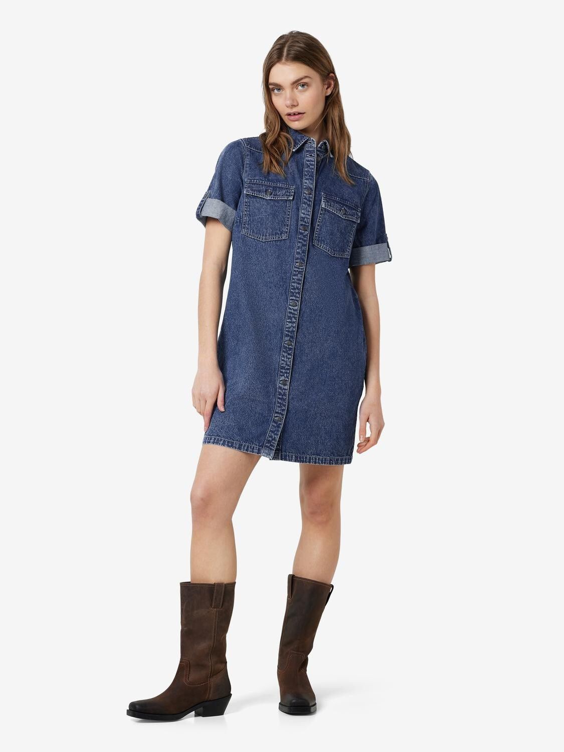 NMNEW SIGNE S/S DENIM DRESS VI002MB