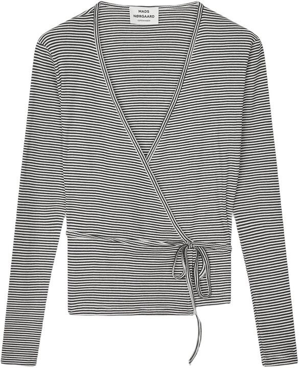 2x2 Cotton Stripe Susi LS Top