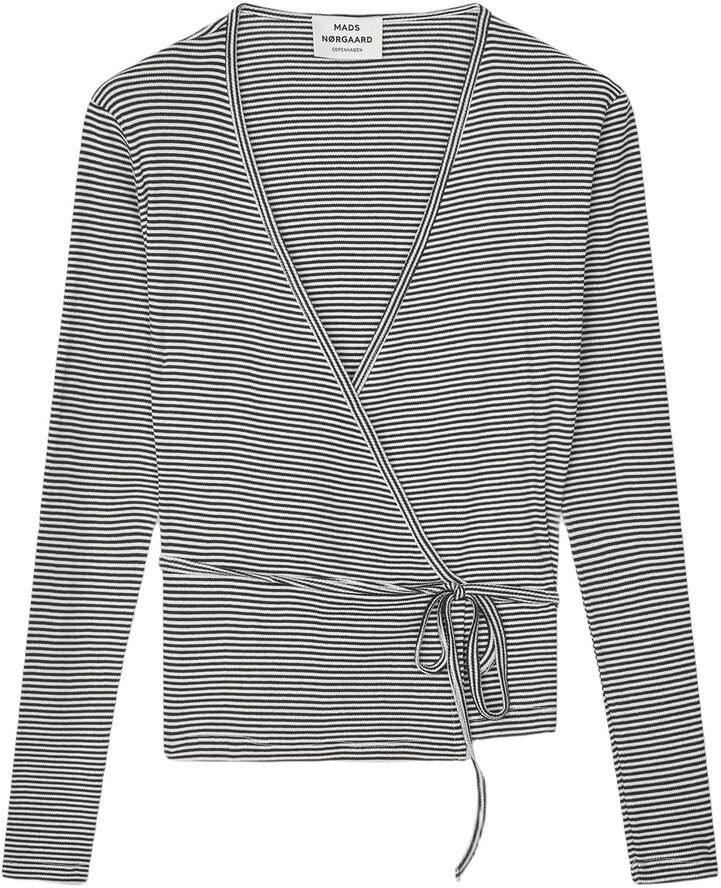 2x2 Cotton Stripe Susi LS Top