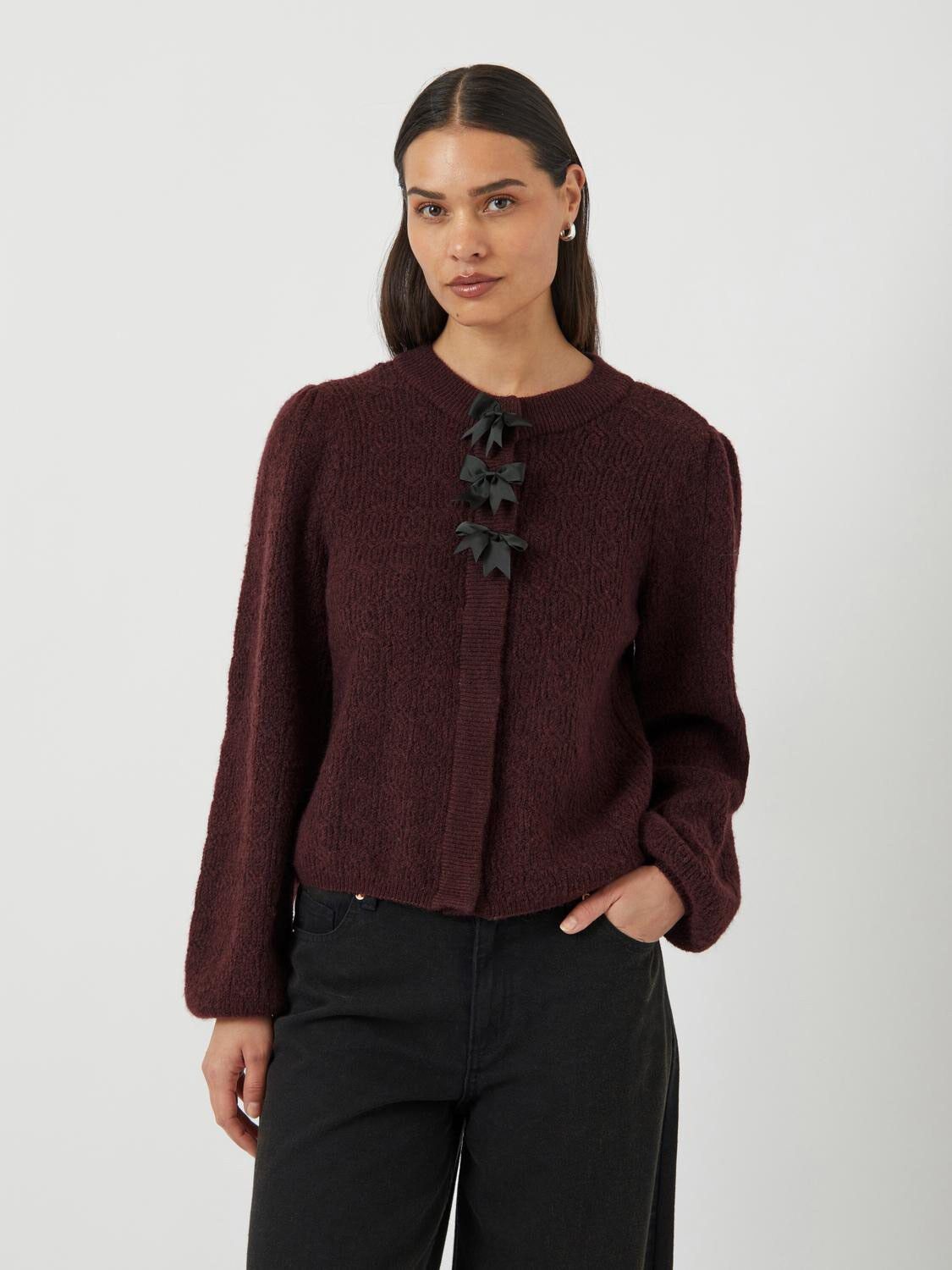 YASBONSA LS KNIT CARDIGAN S.