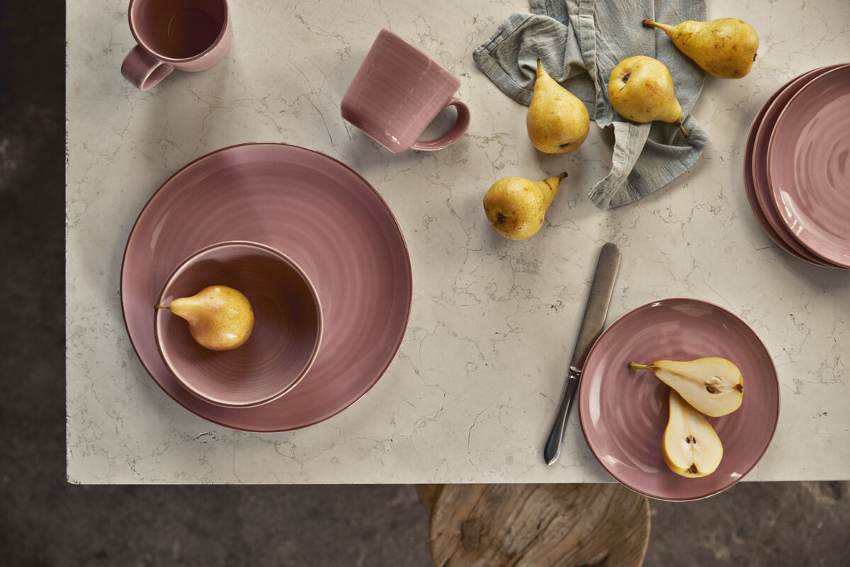 Colore Krus med hank 33 cl apple rose