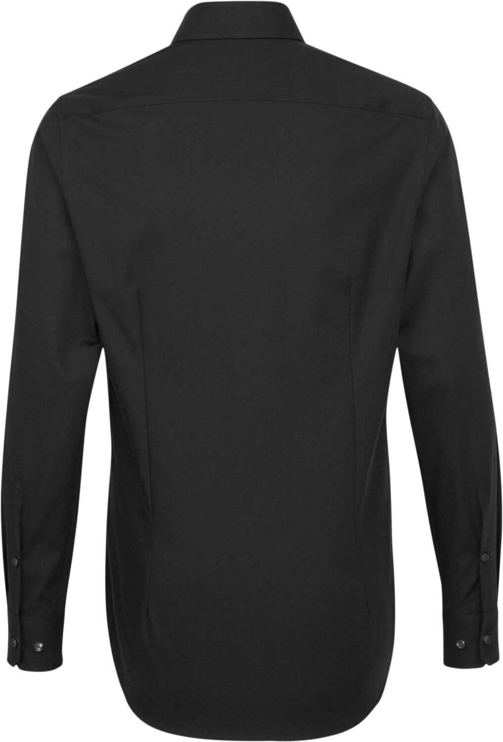 Business Shirt Slim Long sleeve Kent-Collar Uni