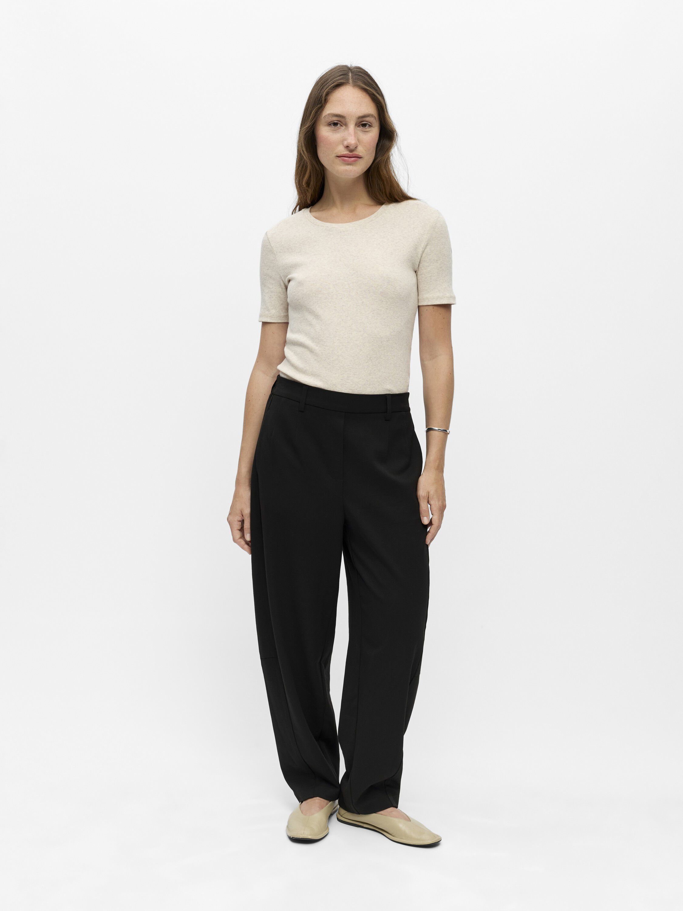 Objlisa Hw Ankel Barrel Pant Noos
