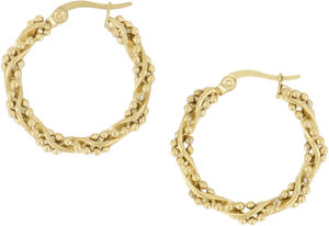 Earrings with balls