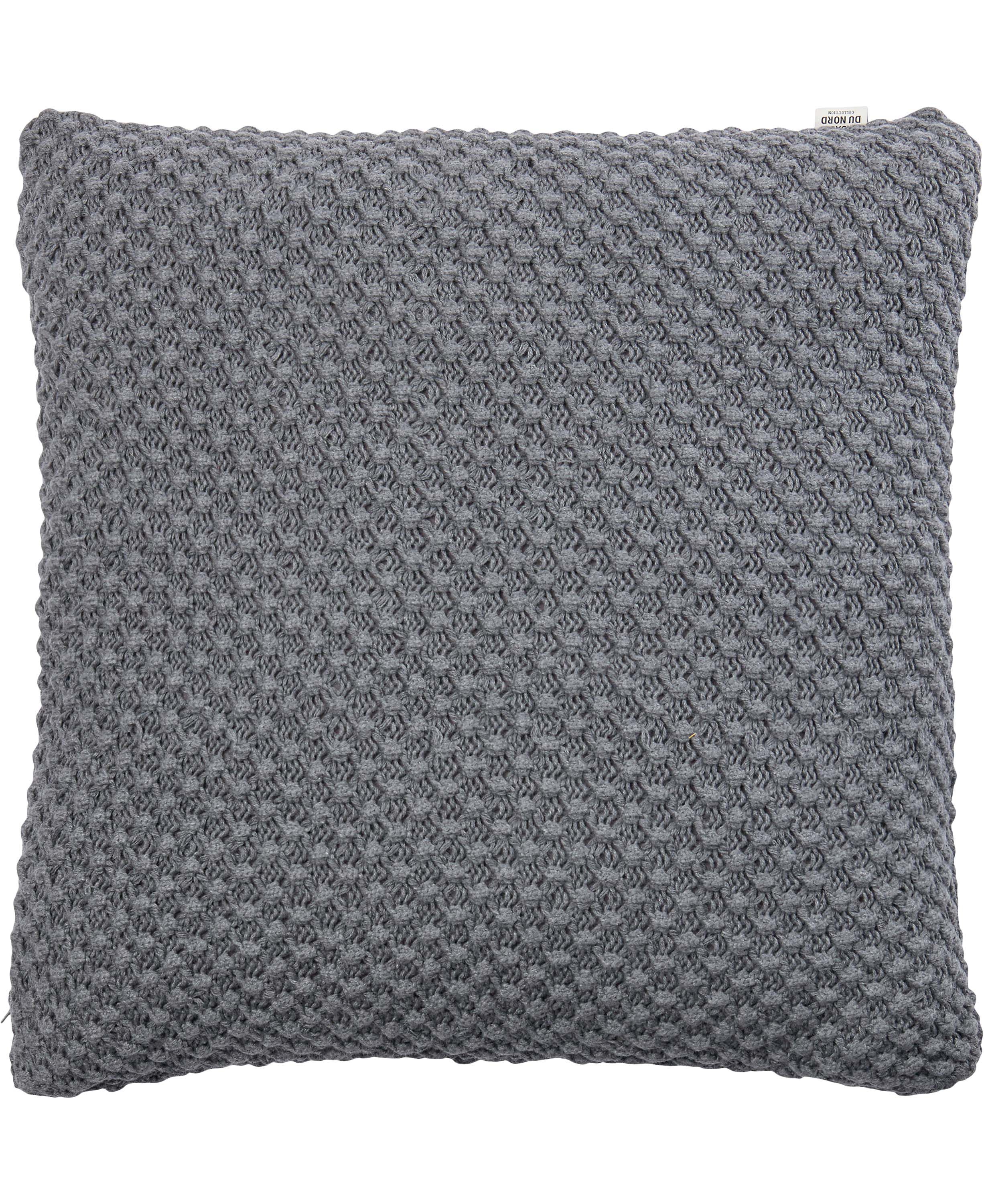 KNIT/M&Oslash;RK GR&Aring; MELANGE 48x48 CM