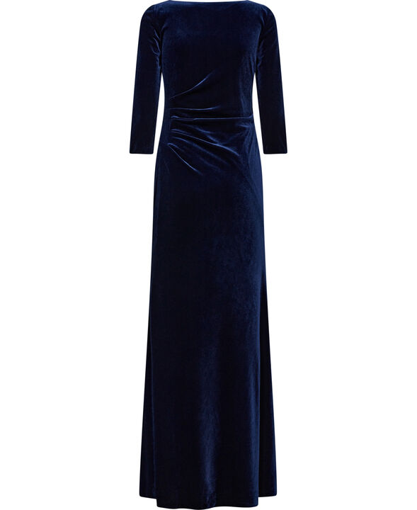 Kjole i velourkvalitet