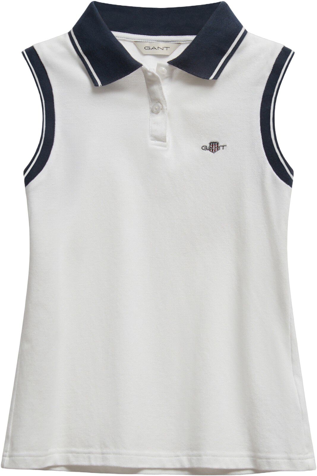 Shield Sleeveless Polo Top