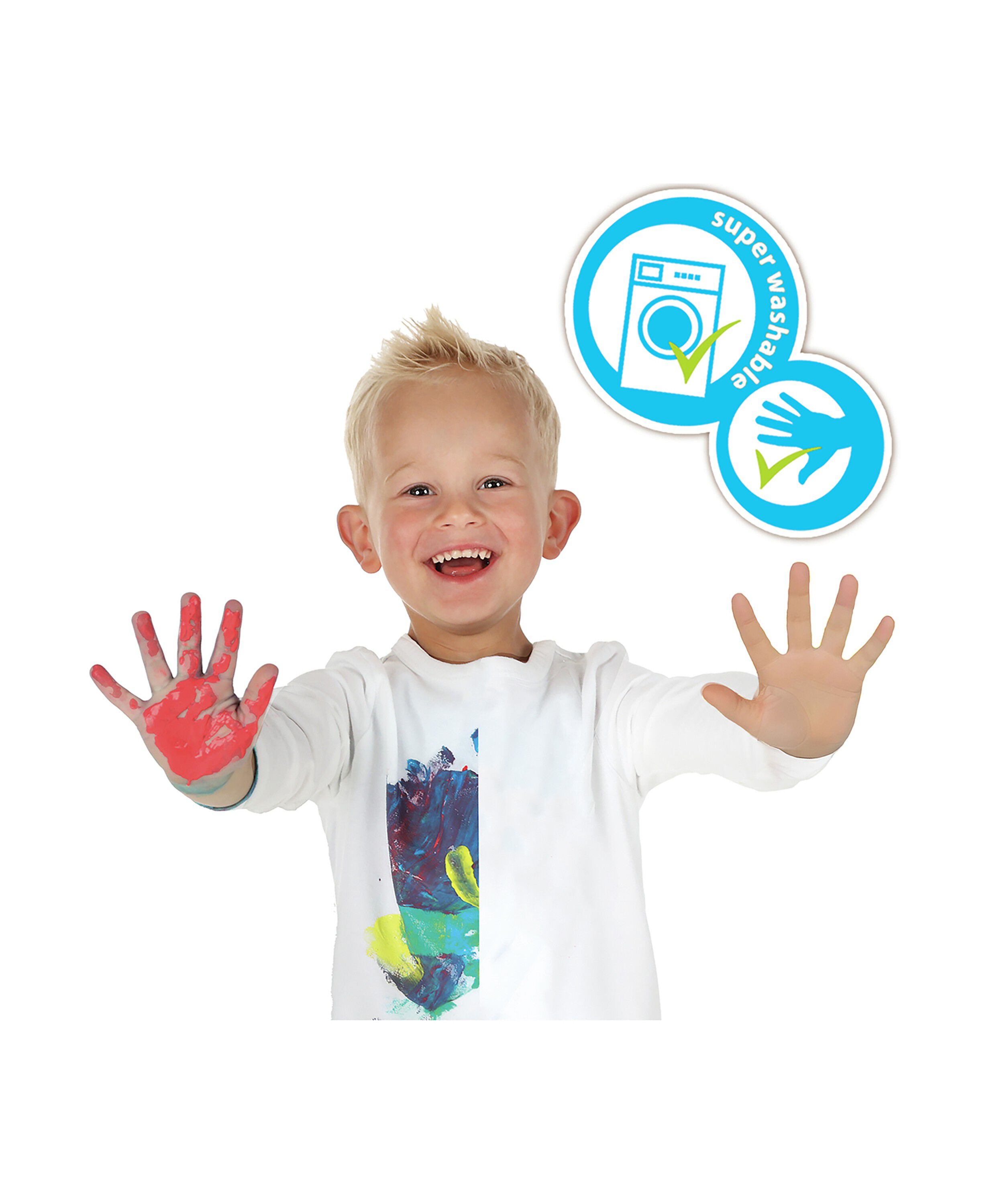 SES Creative - Min f&oslash;rste - Fingermaling - Fantasi figurer