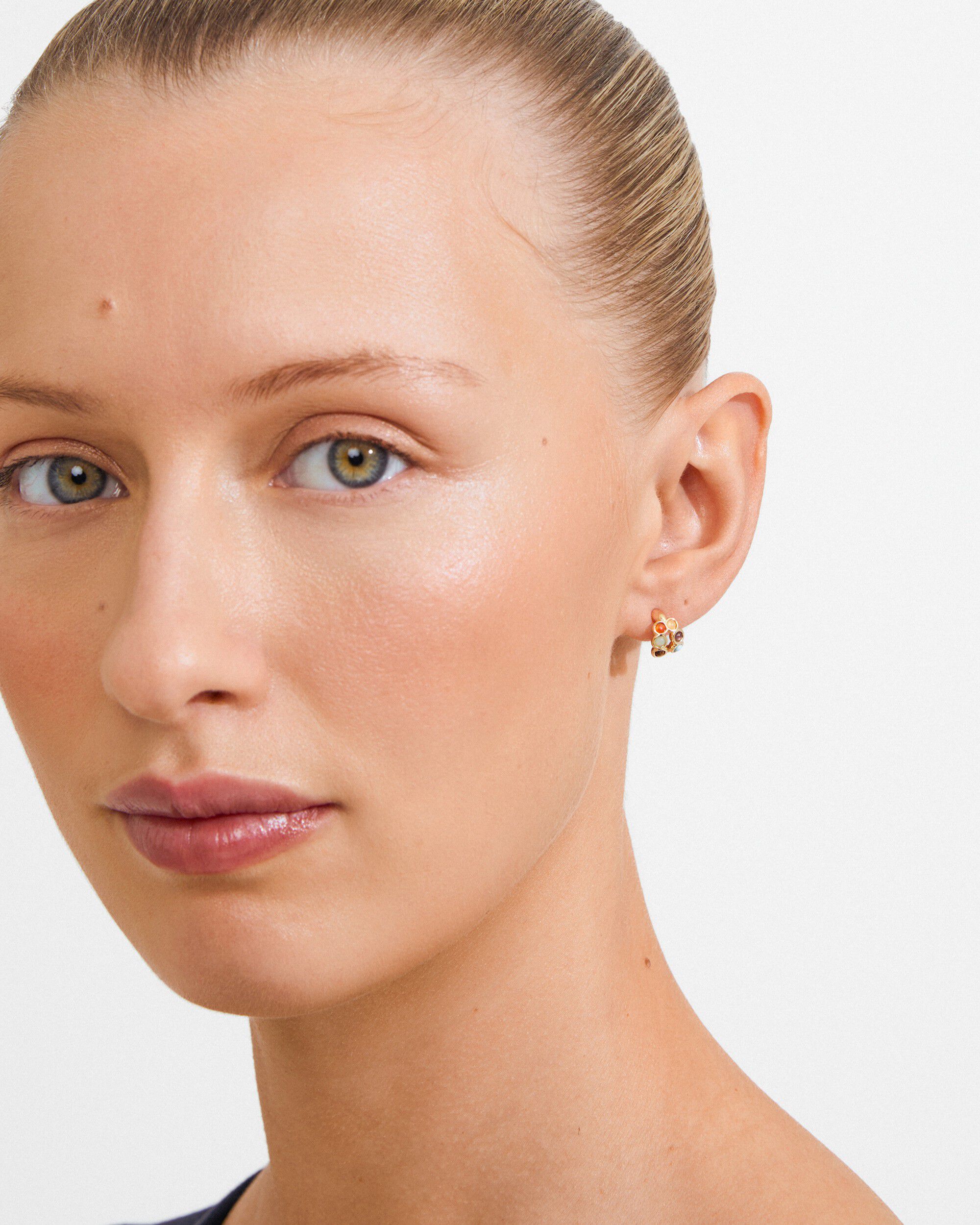 LONNIE earrings gold-plated/multi