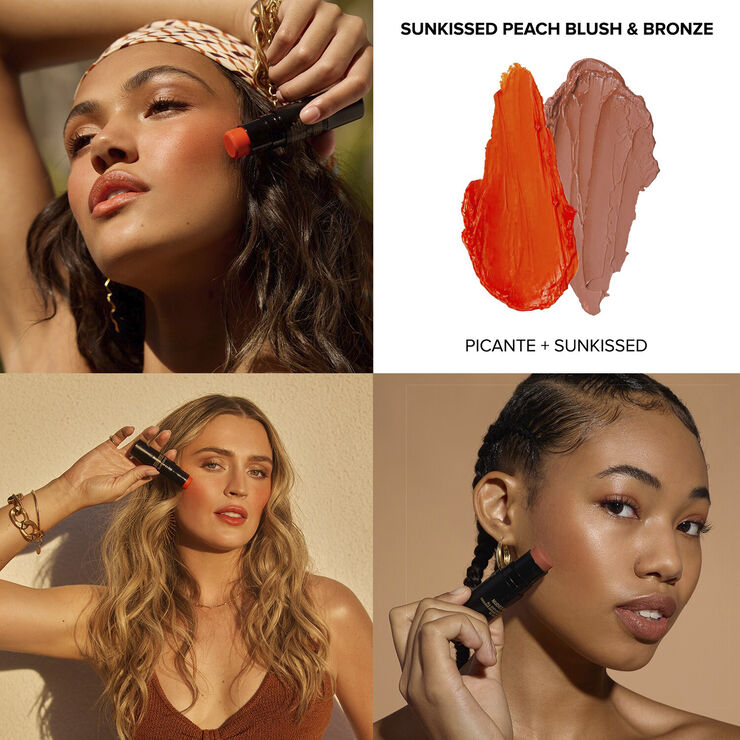 Sunkissed Peach Blush and Bronze 2-Piece Mini Kit