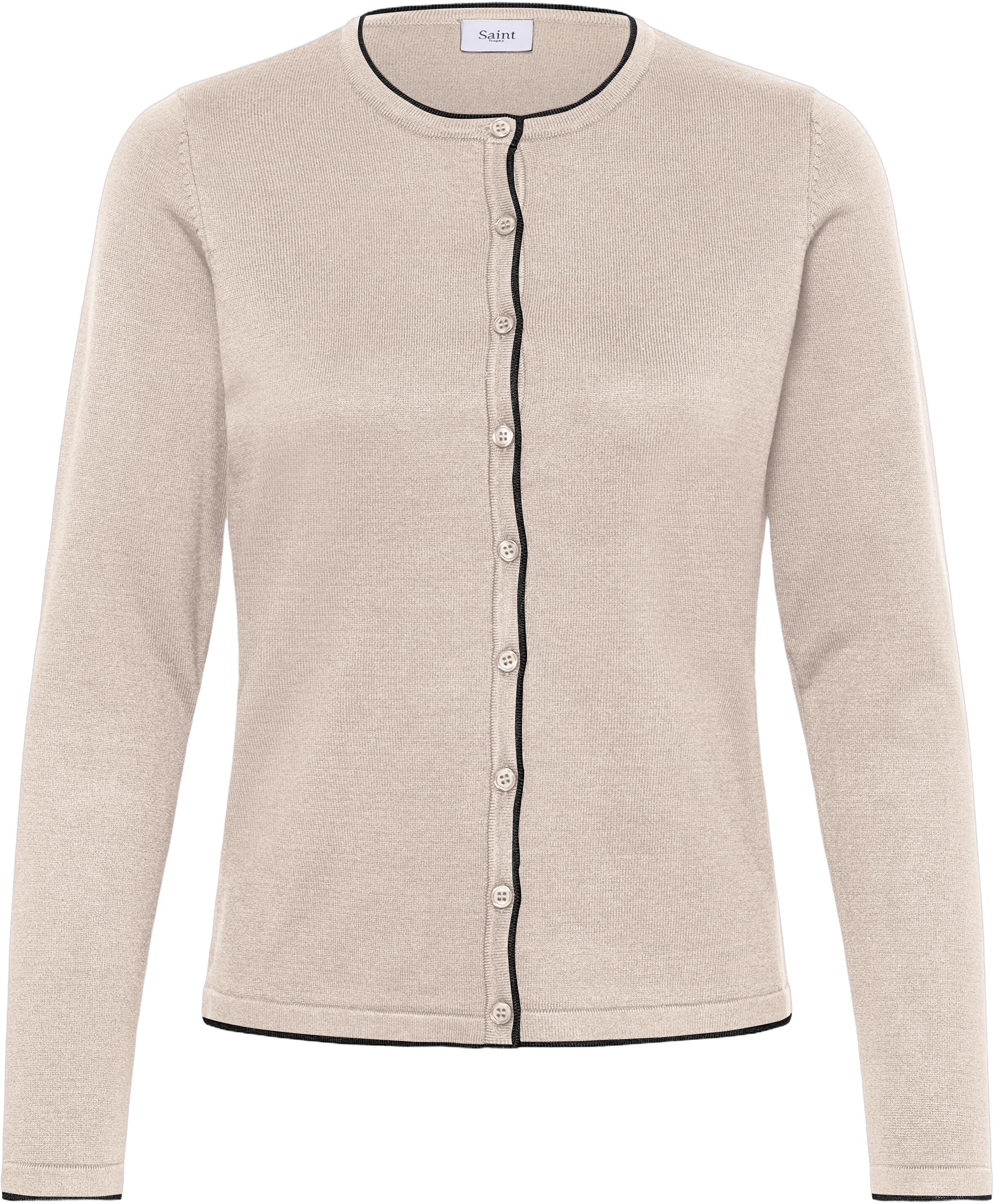 MilaSZ Contrast Stripe Cardigan
