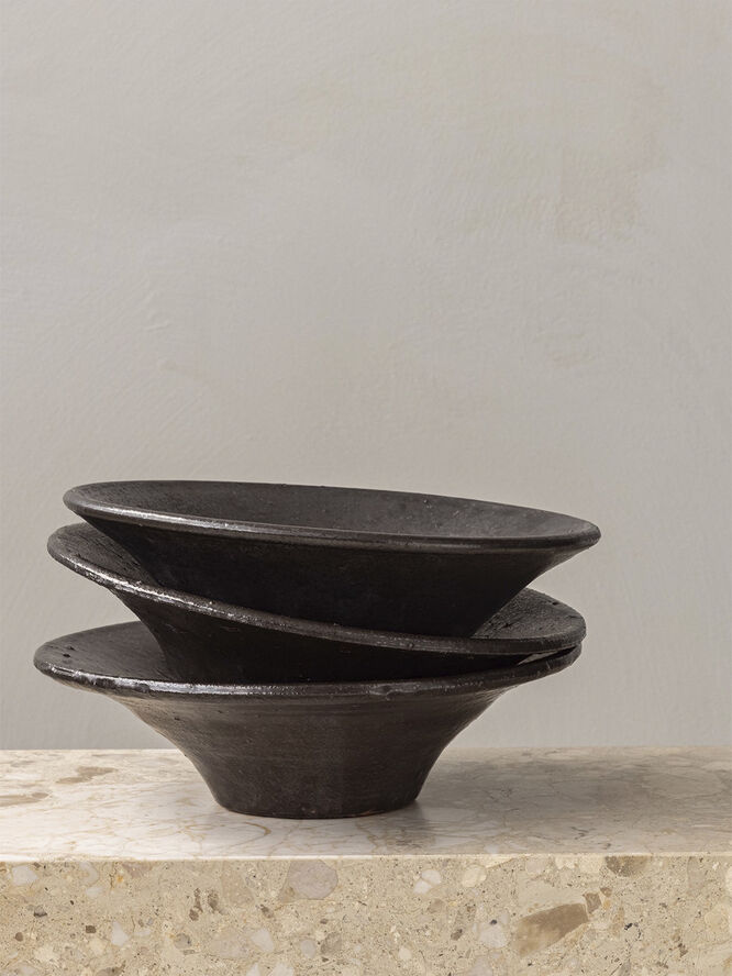 Triptych Bowl, Ø22,5, Coral Blue