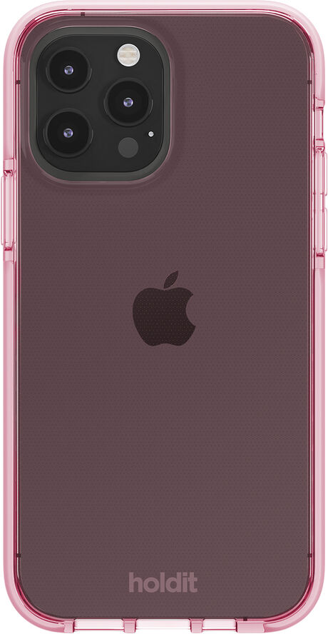 Seethru Case iPhone 13 Pro Bright Pink