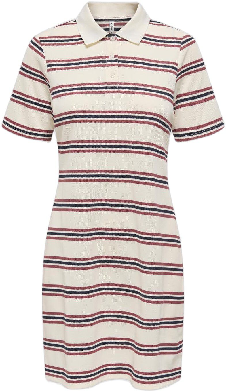 ONLEVIE S/S POLO DRESS CS JRS