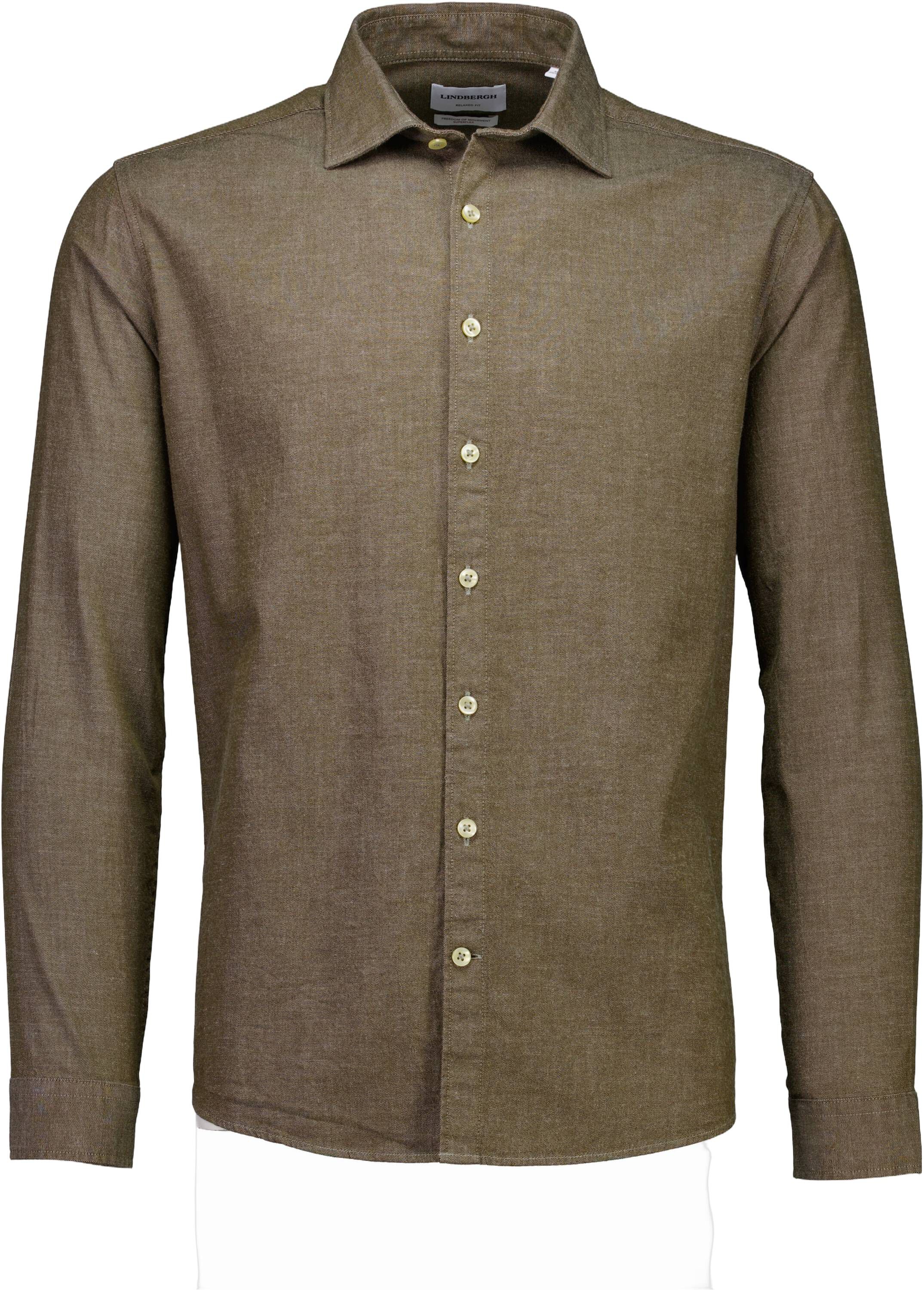 Soft indigo stretch shirt L/S