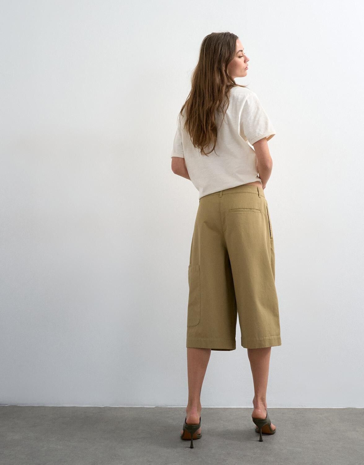 TSFEMKE LONGLINE CARGO SHORTS