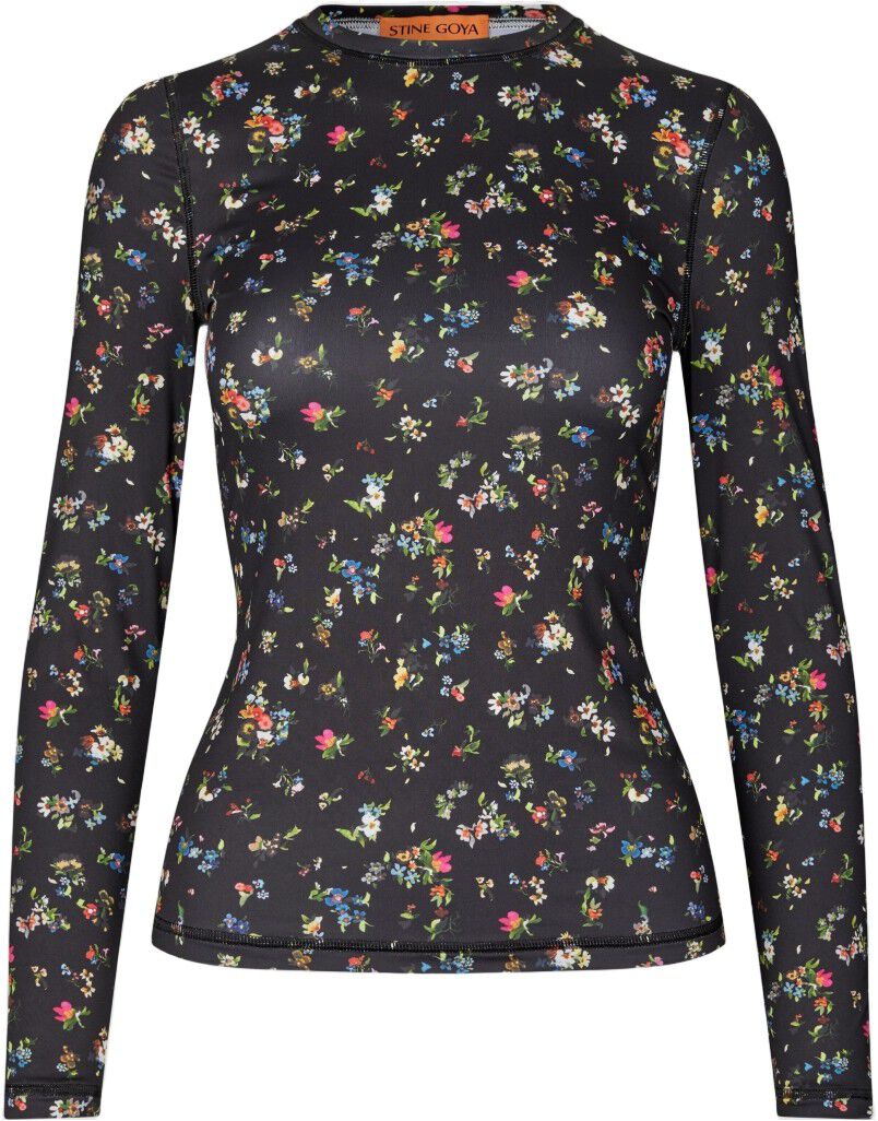 2244 Stocking Jersey, Elastic Long Sleeve Top