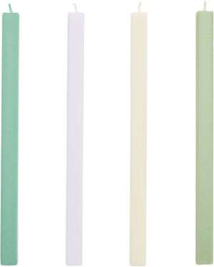 Square Candle -Set of 4